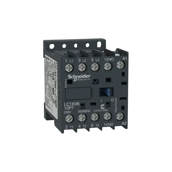 LC1K0610N7 TeSys K contactor 3P AC-3 lc1k0610n7