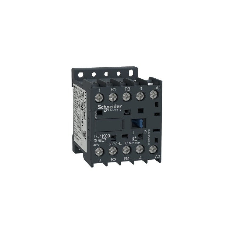 LC1K09008E7 TeSys K contactor 4P 2 NO 2 NC AC-1 lc1k09008e7