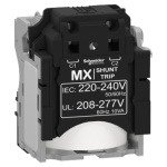 LV429387 MX shunt trip release, Compact NSX, PowerPact Multistandard, EasyPact CVS, rated voltage 220 to 240 VAC 50 60 Hz, 20