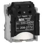 LV429387 MX shunt trip release, Compact NSX, PowerPact Multistandard, EasyPact CVS, rated voltage 220 to 240 VAC 50 60 Hz, 20