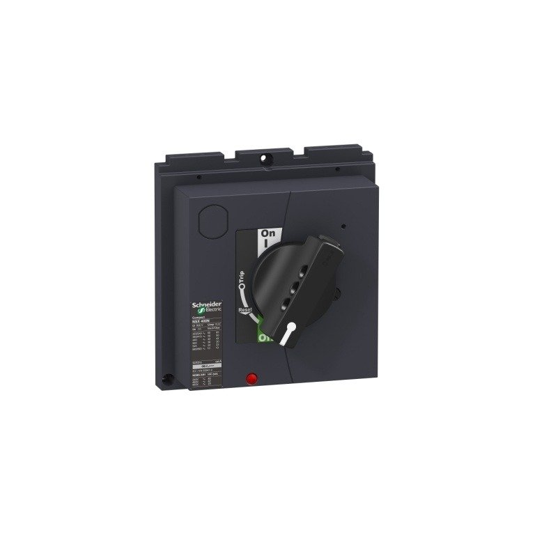 LV432597 direct rotary handle, Compact NSX 400 630, PowerPact Multistandard L, EasyPact CVS 400 630, black standard handle, I