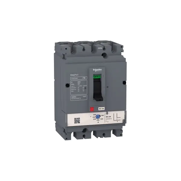 LV525442 Easypact CVS CVS250N circuit breaker 3P 3d Schneider Electric lv