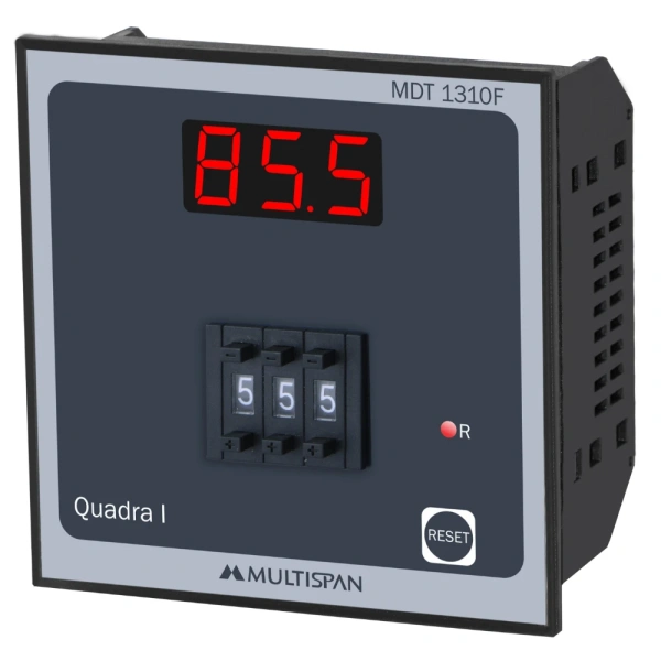 MDT-1310F THUMBWHEEL 3 DIGIT TIMER 96 X 96 X 50 MULTISPAN mdt 1310f