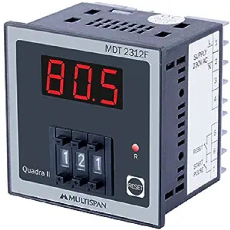 MDT-2312 THUMBWHEEL 3 DIGIT TIMER 72 X 72 X 45 MULTISPAN mdt