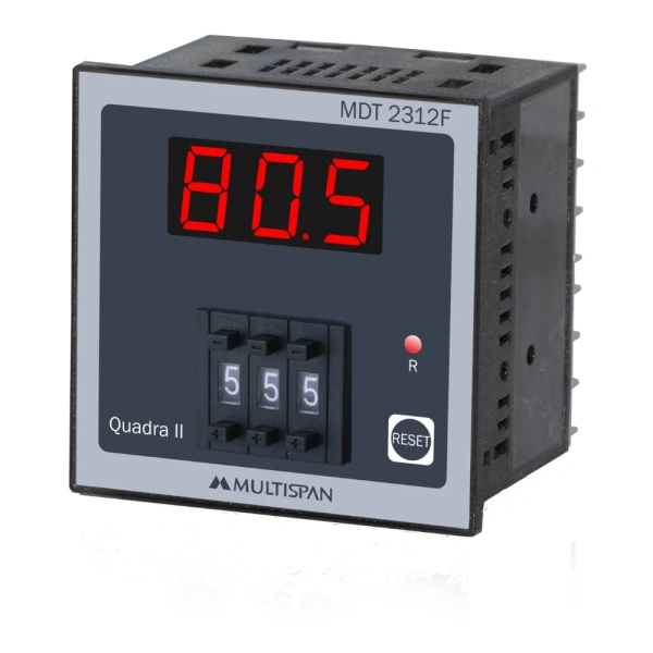 MDT-2312F THUMBWHEEL 3 DIGIT TIMER 72 X 72 X 45 MULTISPAN mdt 2312f