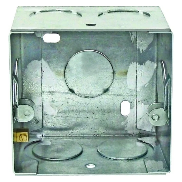 MR1102 Metal Box 1 2 module 1mm Schneider Electric mr