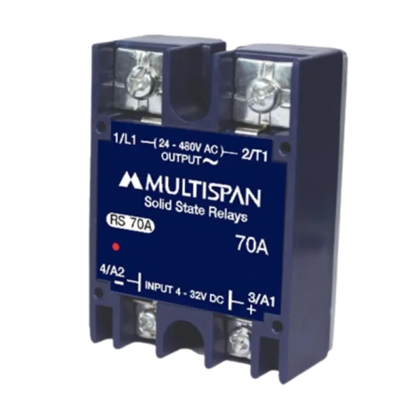 RS-70A SSR 62 X 45 X 25 MULTISPAN multispan solid state relay rs 70a