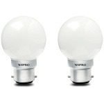 Wipro Deco 0.5W LED Bulb Cool Daylight Decorative Energy-Efficient Night Lamp for Home Office Pack of 1 Model N10001 n