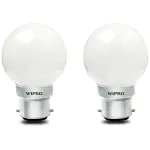 Wipro Deco 0.5W LED Bulb Cool Daylight Decorative Energy-Efficient Night Lamp for Home Office Pack of 1 Model N10001 n