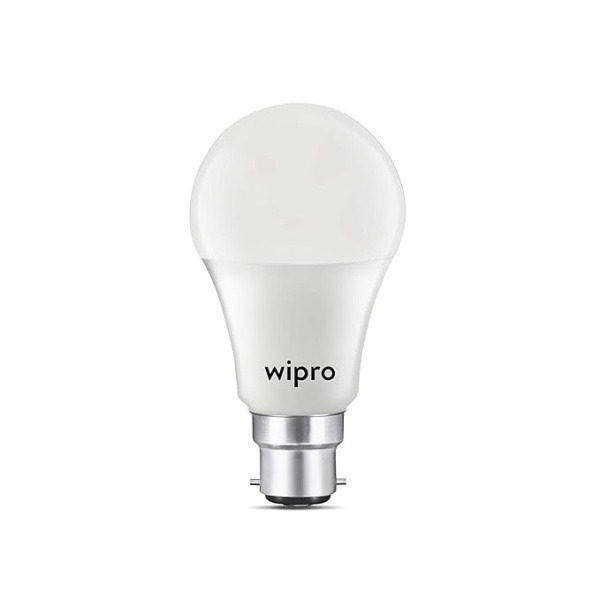 Wipro Garnet 15W LED Bulb for Home Office Cool Day White 6500K B22 Base 220 degree Light coverage 4Kv Surge Protection 400V H