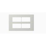 P07016 Cover frame, Livia, 16 grid, 16 module, white Schneider Electric p