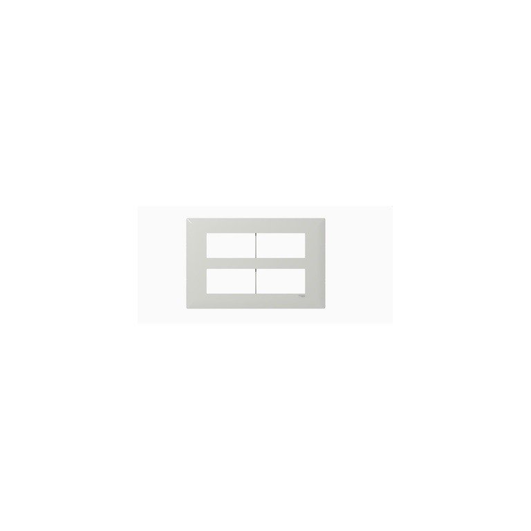 P07016 Cover frame, Livia, 16 grid, 16 module, white Schneider Electric p
