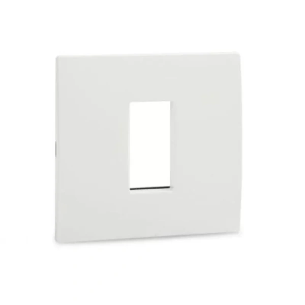 P0701 N Cover frame, Livia, 1 module, horizontal, white Schneider Electric p0701 n