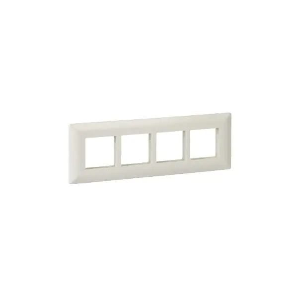 P0708 N Cover frame, Livia, 8 grid, 8 modules, linear, white Schneider Electric p0708 n