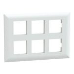 P0712 Cover frame, Livia, 12 grid, 12 module, white Schneider Electric p