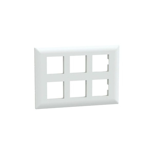 P0712 Cover frame, Livia, 12 grid, 12 module, white Schneider Electric p