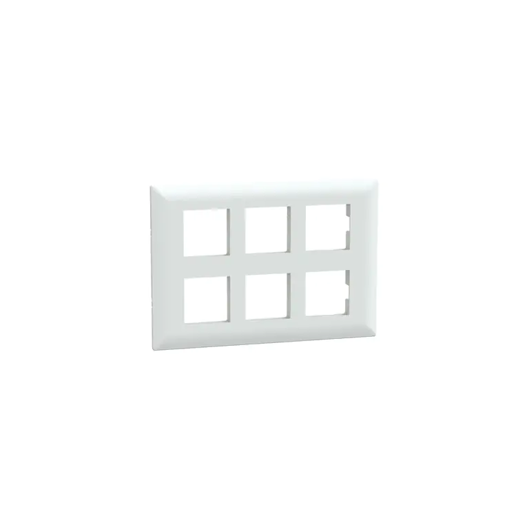 P0712 Cover frame, Livia, 12 grid, 12 module, white Schneider Electric p