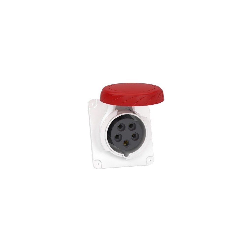 PKF16F735 PratiKa socket screw angled 16A 3P N E 380 415 V AC panel Schneider Electric pkf16f735