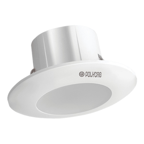 Polycab SCINTILLATE Mini Integral LED Downlight 3W Pink Compact, Vibrant, and Energy Efficient Lighting Solution polycab scin