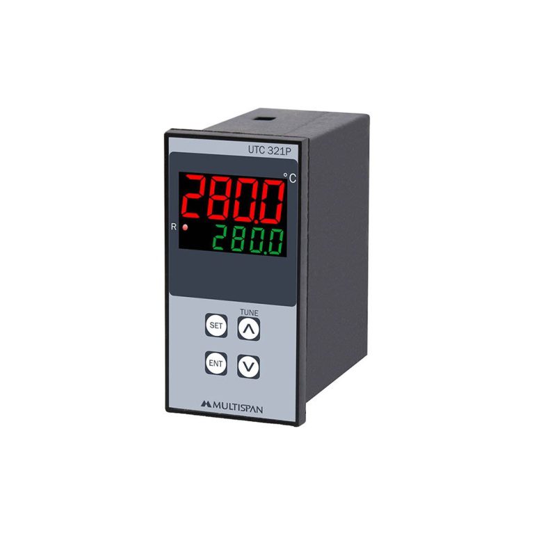 UTC-321P DOUBLE DISPLAY UNIVERSAL INPUT PID CONTROLLER SINGLE RELAY 96 X 48X 85 MULTISPAN utc 321p