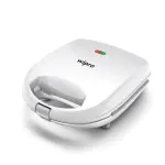 Wipro Vesta BS101 700 Watt Premium Sandwich Maker cum Toaster, White, Automatic Temperature Control, Smart LED Indicator, Non