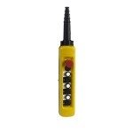XACA6713 pendant control station XAC-A 6 pushbuttons 1 Emergency stop Schneider Electric xaca