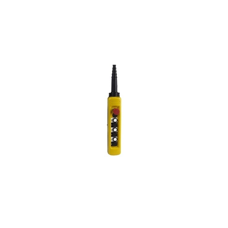 XACA6713 pendant control station XAC-A 6 pushbuttons 1 Emergency stop Schneider Electric xaca