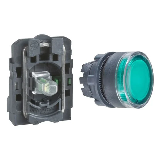 XB5AH33B1N XB5AH33B1N LED IIILUMIN. PUSH BUTTONS-PUSH-220VAC Schneider Electric xb5ah33b1n