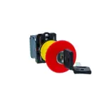 XB5AS142N Key emergency switching off push button, Harmony XB5N XB7N, plastic, red, 40mm, key release, 1 NC Schneider Electri