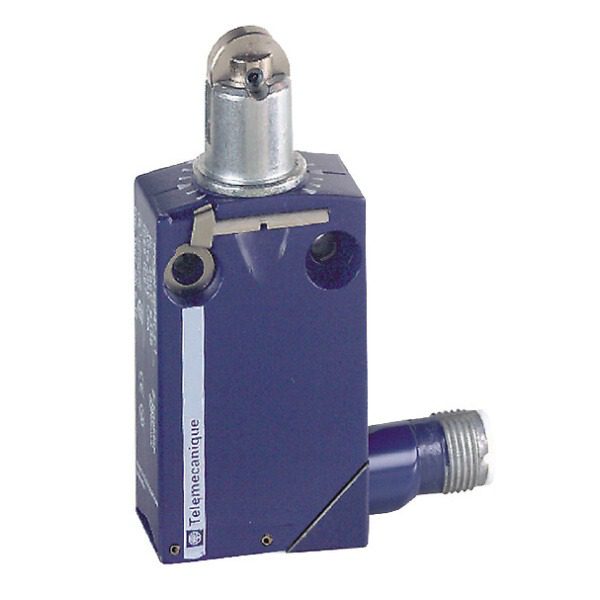XCMD2102M12 Limit switch, Limit switches XC Standard, XCMD, steel roller plunger, 1NC 1 NO, snap, M12 Telemecanique Sensors x
