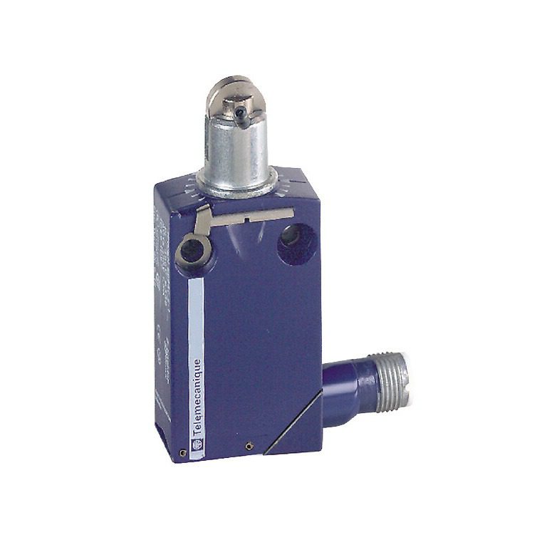 XCMD2102M12 Limit switch, Limit switches XC Standard, XCMD, steel roller plunger, 1NC 1 NO, snap, M12 Telemecanique Sensors x