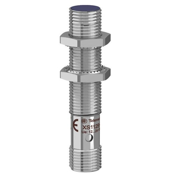 XS112BHPAM12 Inductive sensor XS1 M12, L61mm, brass, Sn4mm, 12.24VDC, M12 Telemecanique Sensors xs112bhpam12