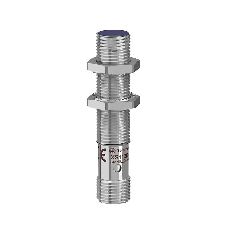 XS112BHPAM12 Inductive sensor XS1 M12, L61mm, brass, Sn4mm, 12.24VDC, M12 Telemecanique Sensors xs112bhpam12