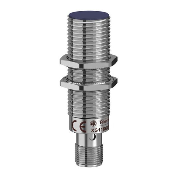 XS118BHPAM12 Inductive sensor XS1 M18, L64mm, brass, Sn8mm, 12.24VDC, M12 Telemecanique Sensors xs118bhpam12