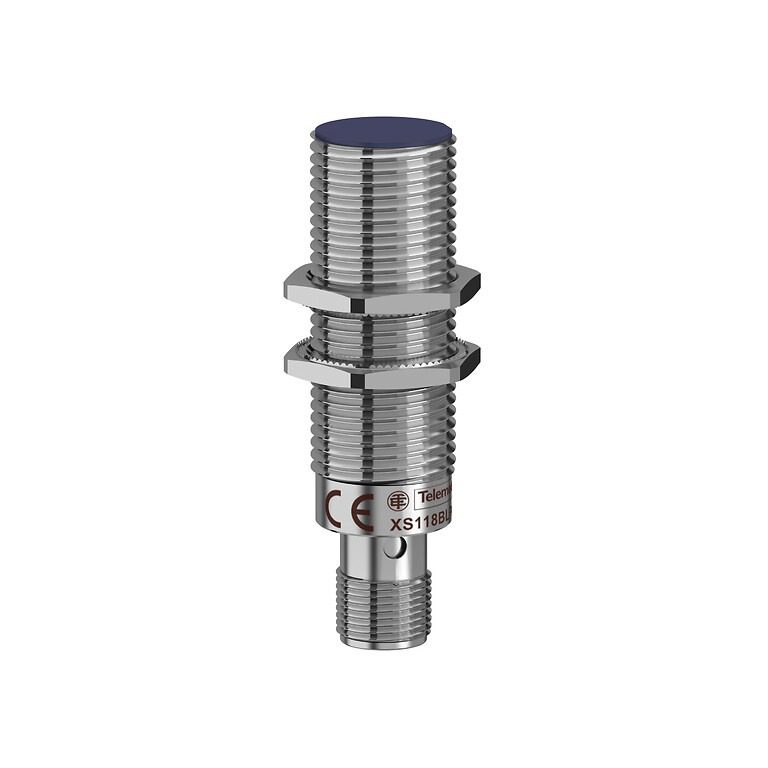 XS118BHPAM12 Inductive sensor XS1 M18, L64mm, brass, Sn8mm, 12.24VDC, M12 Telemecanique Sensors xs118bhpam12