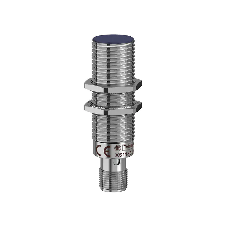 XS118BHPAM12 Inductive sensor XS1 M18, L64mm, brass, Sn8mm, 12.24VDC, M12 Telemecanique Sensors xs118bhpam12
