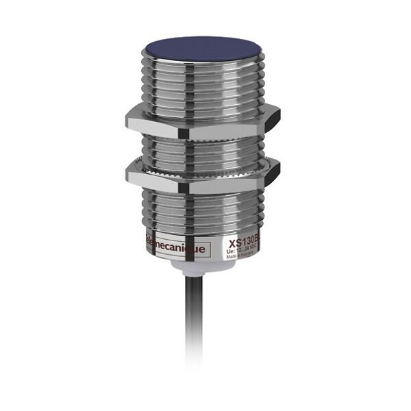 XS130BHPAL2 Inductive sensor XS1 M30, L57mm, brass, Sn15mm, 12.24VDC, cable 2m Telemecanique Sensors xs130bhpal2