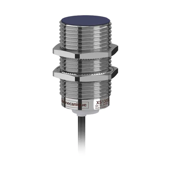 XS130BHPAL2 Inductive sensor XS1 M30, L57mm, brass, Sn15mm, 12.24VDC, cable 2m Telemecanique Sensors xs130bhpal2