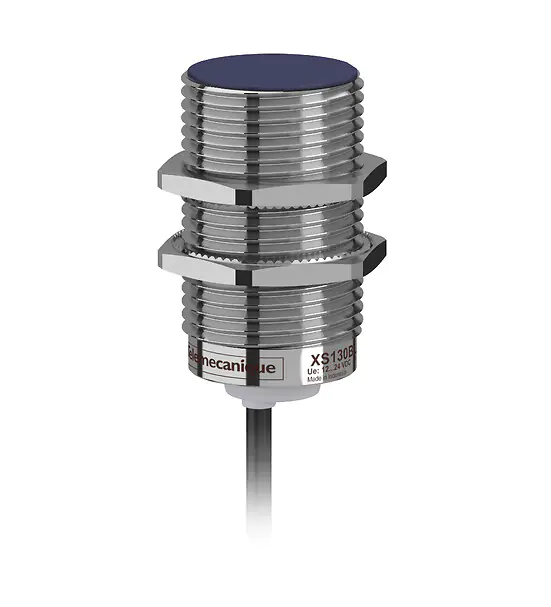 XS130BHPAL2 Inductive sensor XS1 M30, L57mm, brass, Sn15mm, 12.24VDC, cable 2m Telemecanique Sensors xs130bhpal2