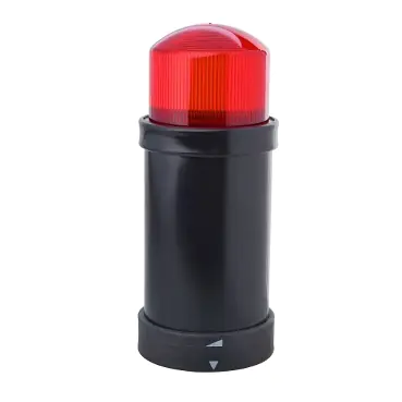 XVBC8B4 XVBC8B4 Indicator bank, Harmony XVB, illuminated unit, plastic, red, 70mm, integral flash discharge tube, 10joule, 24V AC DC