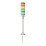 XVGB4SH Tower Light RAGB 24V LED W.Buzzer Tube mounting with fixing plate Schneider Electric xvgb4sh