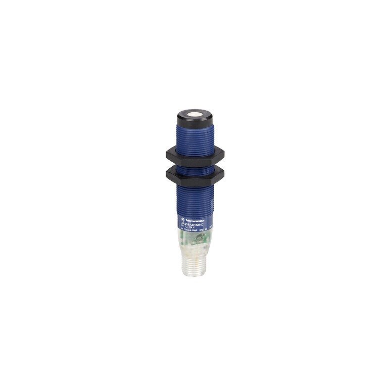 XX518A3PAM12 Ultrasonic sensors XX, ultrasonic sensor cylindrical M18, Sn 0.5 m, NO, M12 connector Telemecanique Sensors xx51