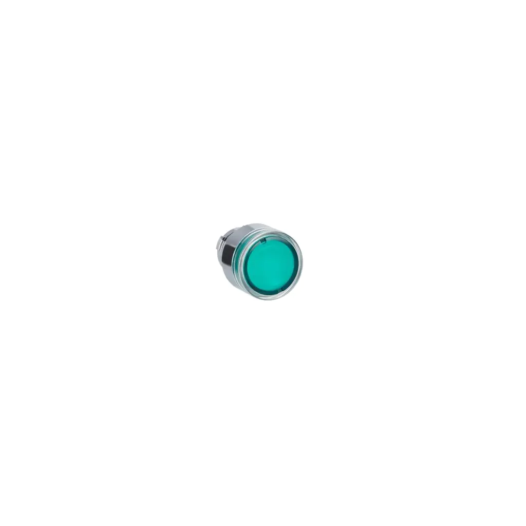 ZB2BW33C Ø 22 mm fixing hole push button head with green lamp Schneider Electric zb2bw33c