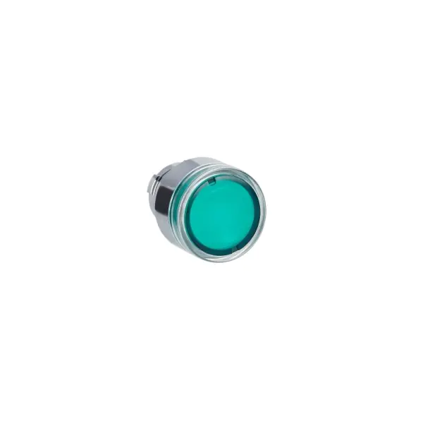 ZB2BW33C Ø 22 mm fixing hole push button head with green lamp Schneider Electric zb2bw33c
