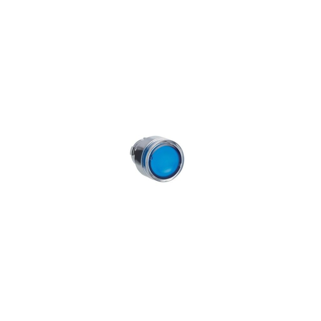 ZB2BW36C Ø 22 mm fixing hole push button head with blue lamp Schneider Electric zb2bw36c