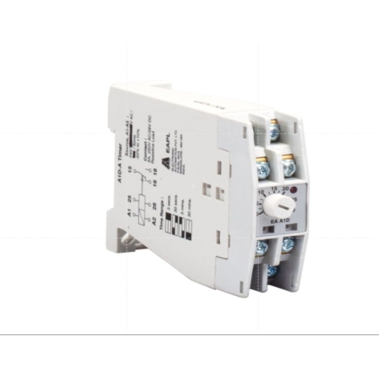 A1DA Signal OFF Delay timer, Rly 1C O, Signal free from external voltage EAPL a1da signal off delay timer