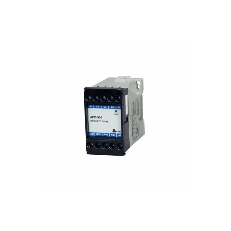 APD-500 Auxiliary Relay,Rly 4C O,3 C-NO ,1 C-NC , Anti pumping Relay, X Vtg, 80mS EAPL apd 500 500 500 1