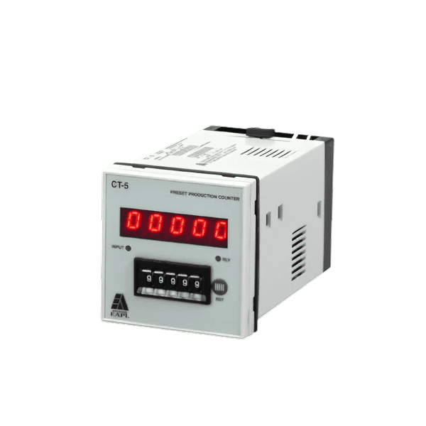 CT-5M Micro Digital Counter 5Digits, Rly1C O, Preset Production Counter, Rly 1C O EAPL ct 5 preset production counter eapl 50