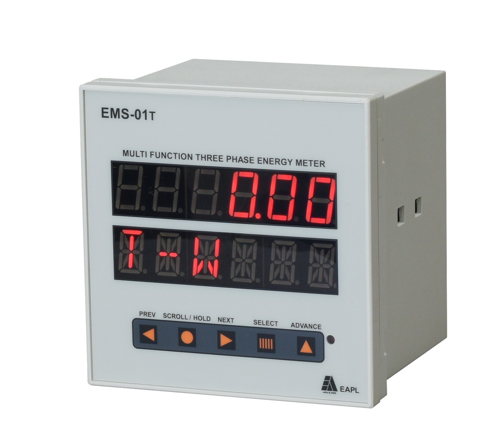 ems-01.jpg EMS-01T Multifunction Meter with THD and RS485, 3Phase 4Wire, Class 1 EAPL ems