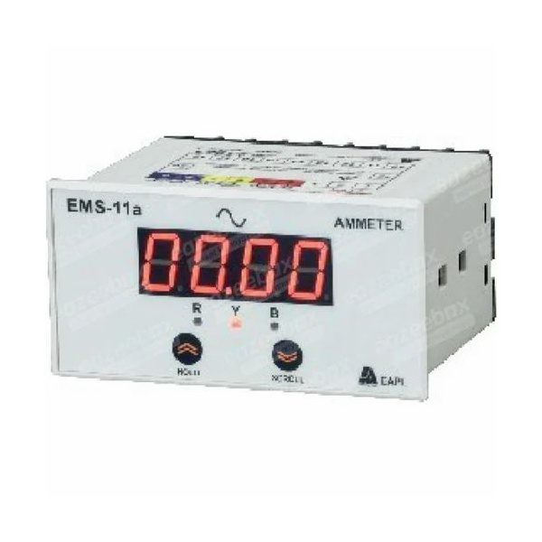 EMS-11a Ammeter, Size 96 48, 3Phase 4Wire, Class 1 EAPL ems 11 500 500 1
